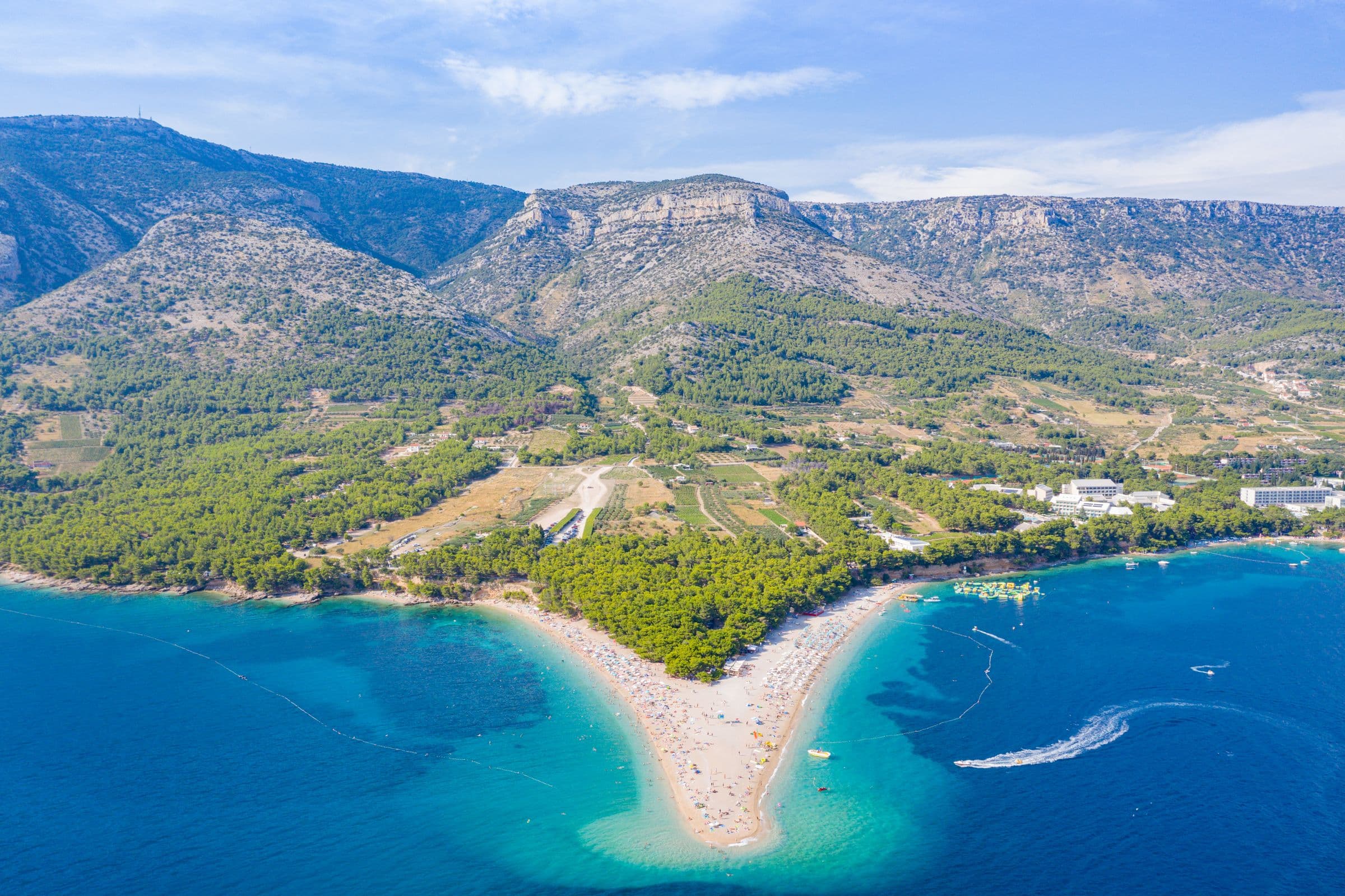 Split Airport → Bol, Brač
